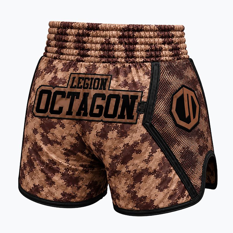 Тренировъчни шорти Octagon Legion Kickboxing/Muay Thai Premium desert storm 2