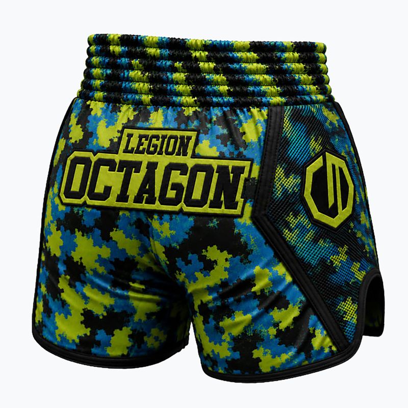 Тренировъчни шорти Octagon Legion Kickboxing/Muay Thai Premium toxic unit 2