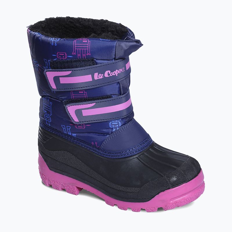 Детски ботуши за сняг на Lee Cooper LCJ-23-44-2007 navy/fuchsia 7