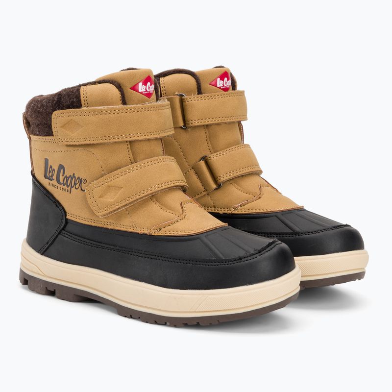 Детски ботуши за сняг на Lee Cooper LCJ-23-01-2059 camel 4