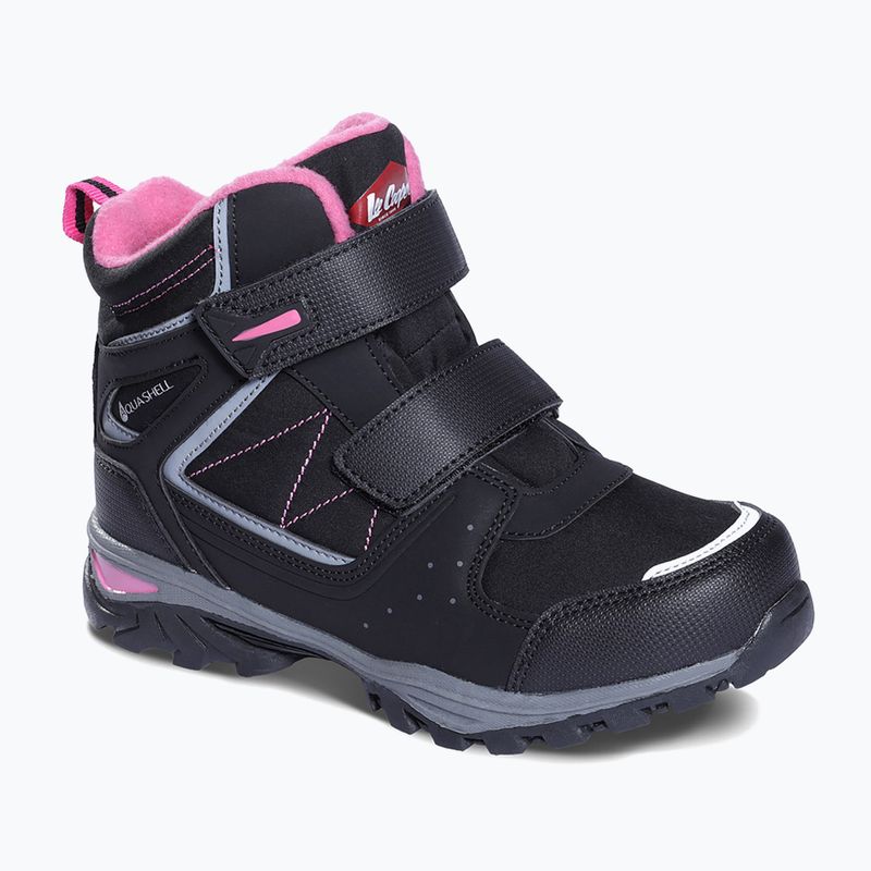 Детски ботуши за сняг на Lee Cooper LCJ-23-01-2061 черно/фуксия 7