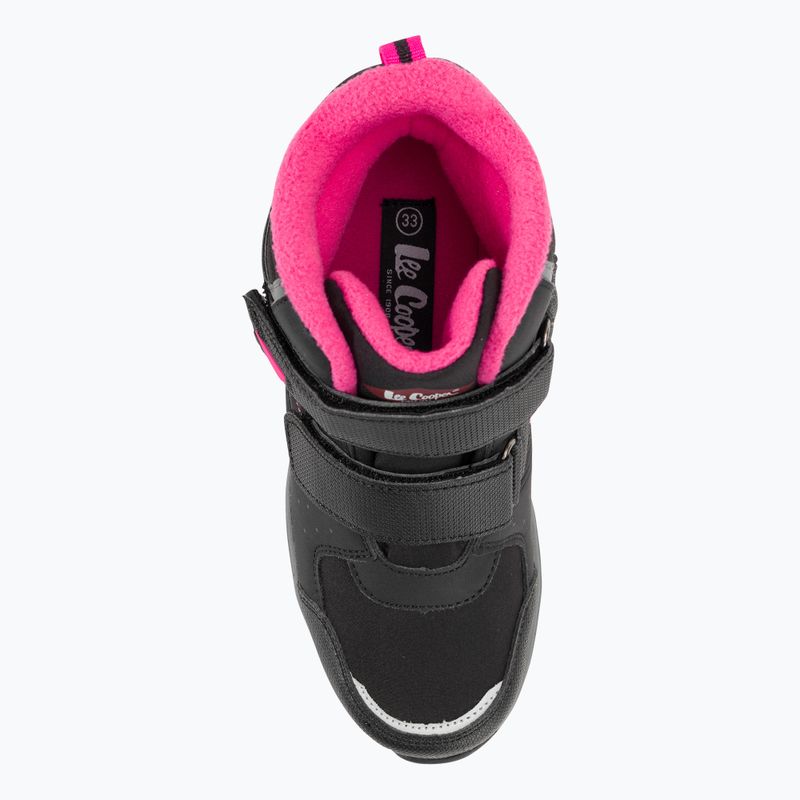 Детски ботуши за сняг на Lee Cooper LCJ-23-01-2061 черно/фуксия 6