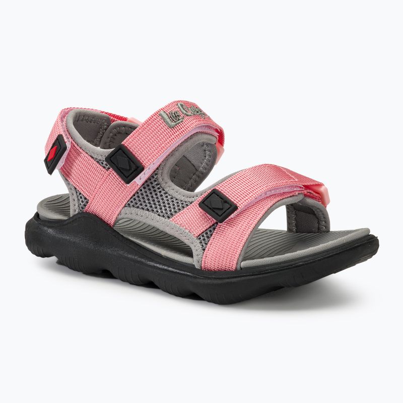 Детски сандали Lee Cooper LCW-24-34-2603 grey / pink