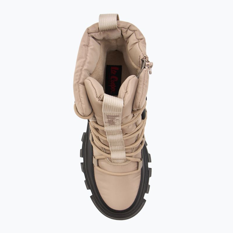 Дамски ботуши за сняг Lee Cooper LCJ-24-47-3143L light brown/black 5