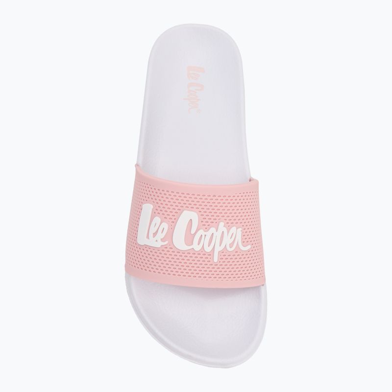 Дамски джапанки Lee Cooper LCW-25-07-3520LA розово/бяло 5