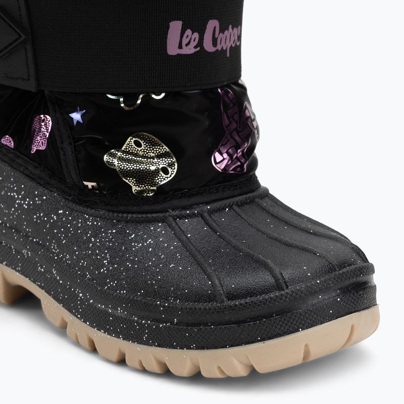 Детски ботуши за сняг Lee Cooper LCJ-25-10-3787K black/fushia 7