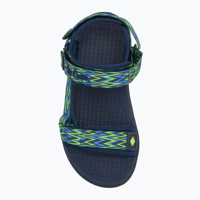Детски сандали на Lee Cooper LCW-25-34-3575K тъмнозелено/синьо 5
