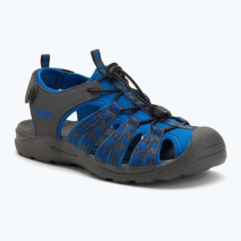 Дамски сандали Lee Cooper LCW-25-03-3401LA кралско синьо/сиво