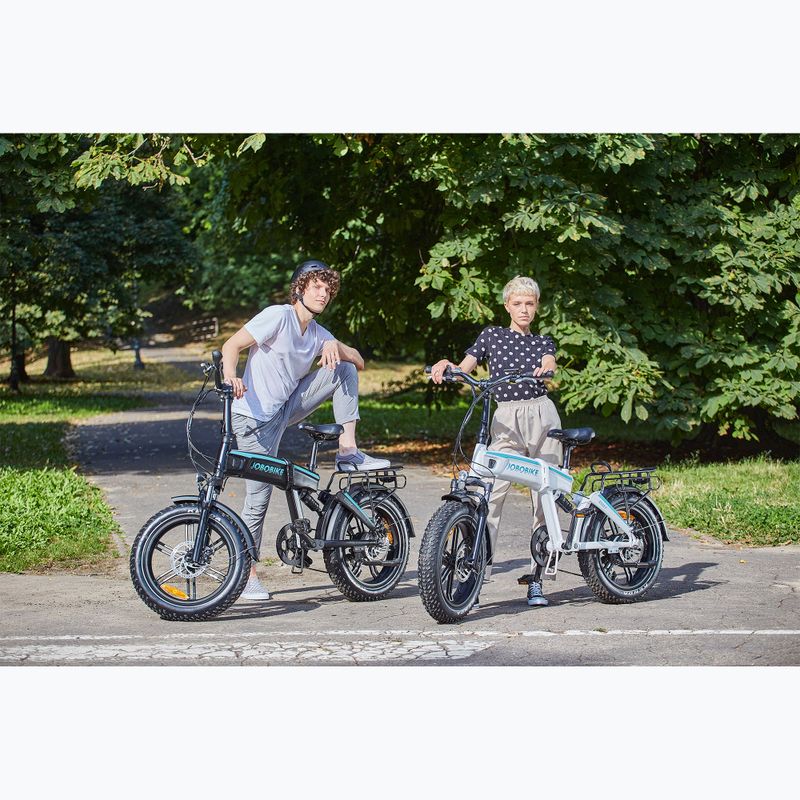 Електрически велосипед JOBOBIKE Eddy X 48V 14Ah 672Wh white 9