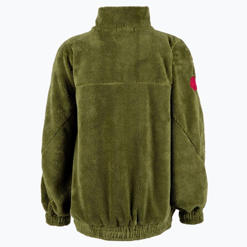 Waikane Vibe Moss дамски суитшърт зелен 2