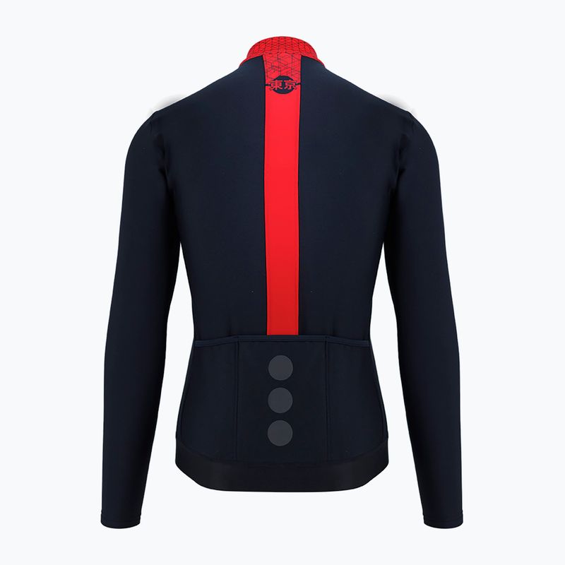 Мъжки потник за колоездене Quest Tokyo red-black S21/BLUZA-TOKYO-RED-MAN 2