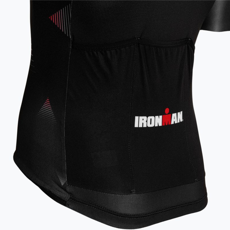 Мъжка колоездачна тениска Quest Race Line France Iron Man black 5