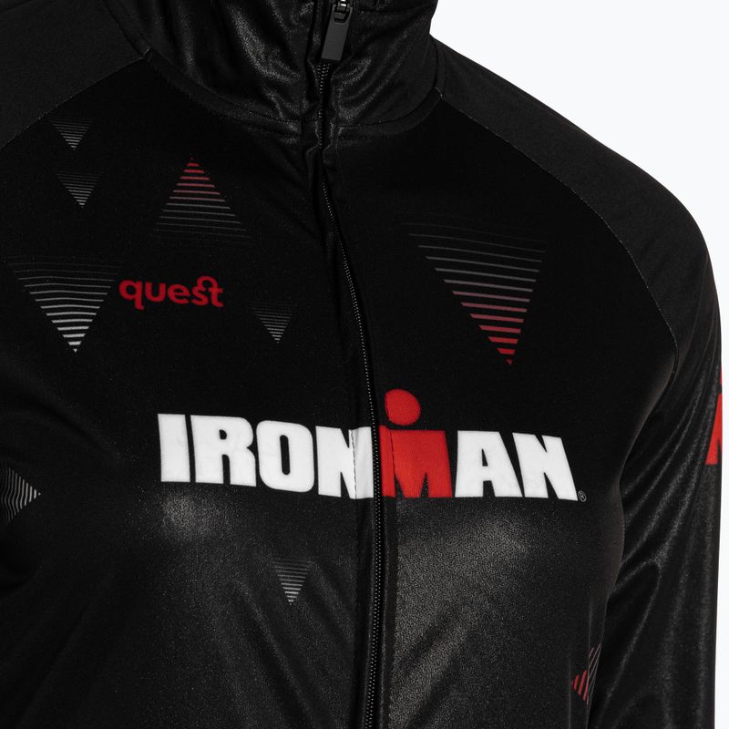 Дамско яке за колоездене Quest Pro Iron Man черно 3