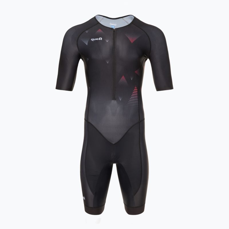 Мъжки костюм за триатлон Quest Aerofit Base black