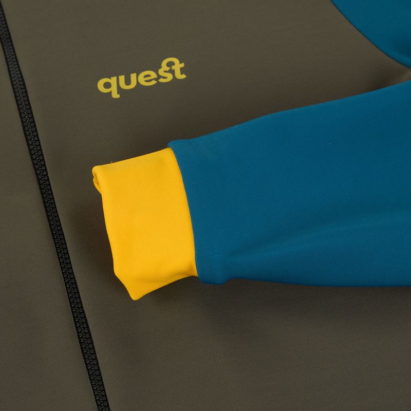 Мъжки суитшърт за колоездене Quest Navigator green 3