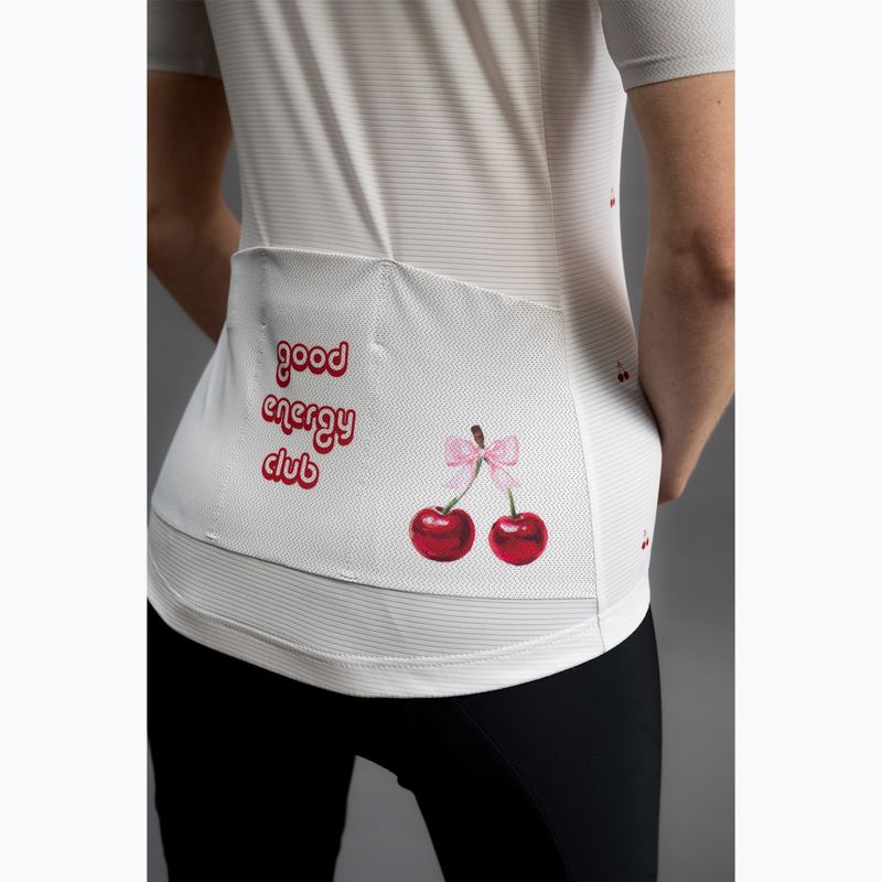 Дамска тениска за колоездене Quest Cherries W 10
