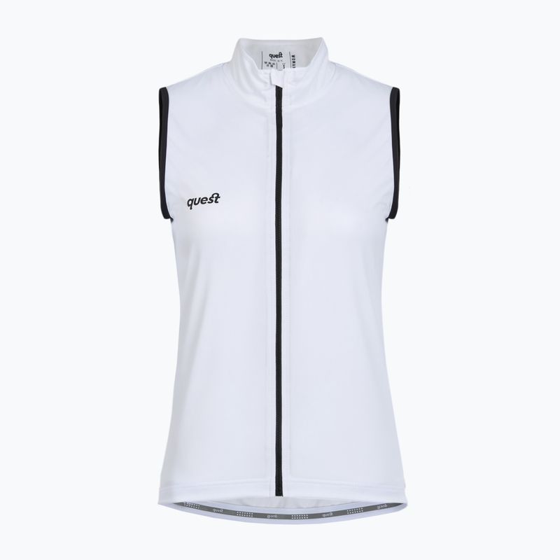 Дамска велосипедна жилетка Quest Summer white