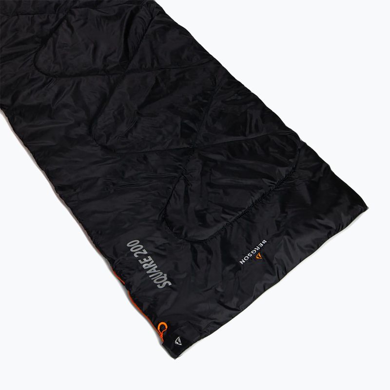 Спален чувал BERGSON Square 200 black 2