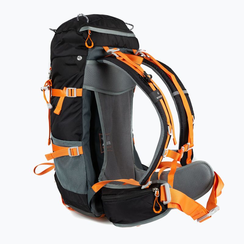 Туристическа раница BERGSON Tunnebo 35 l black/orange 4