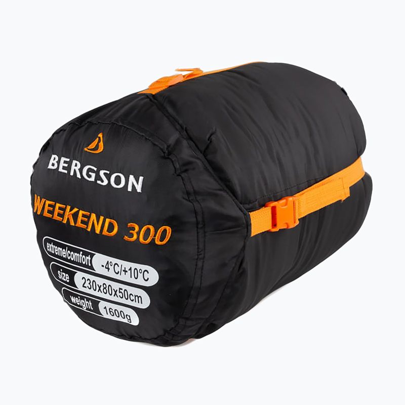 Спален чувал BERGSON Weekend 300 dark denim 9