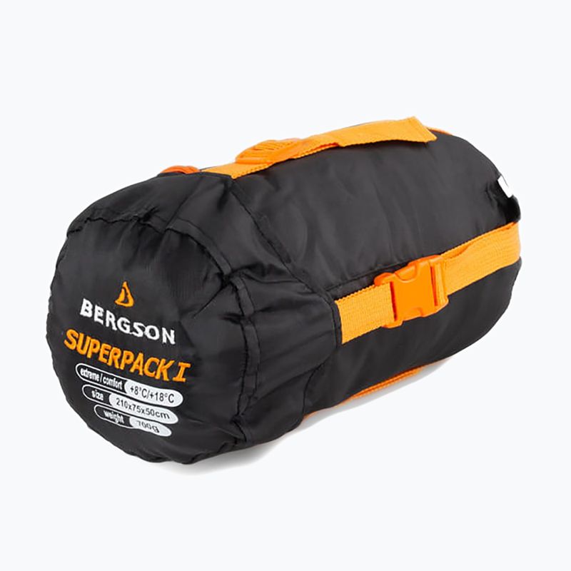 Спален чувал BERGSON Superpack I black 9