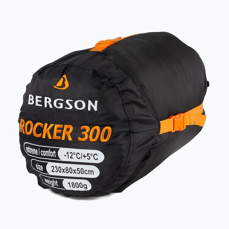 Спален чувал BERGSON Rocker 300 asphalt/navy 9