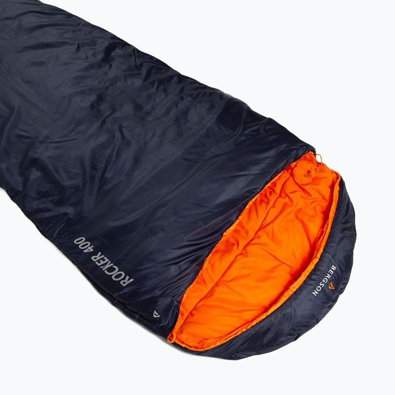 Спален чувал BERGSON Rocker 400 asphalt/navy 2