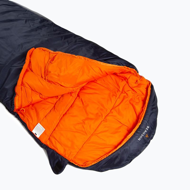 Спален чувал BERGSON Rocker 400 asphalt/navy 3