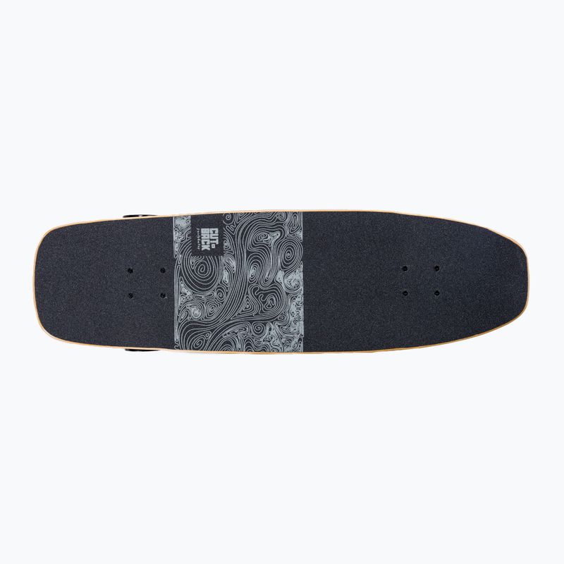 Surfskate CUTBACK Black Wave black 3