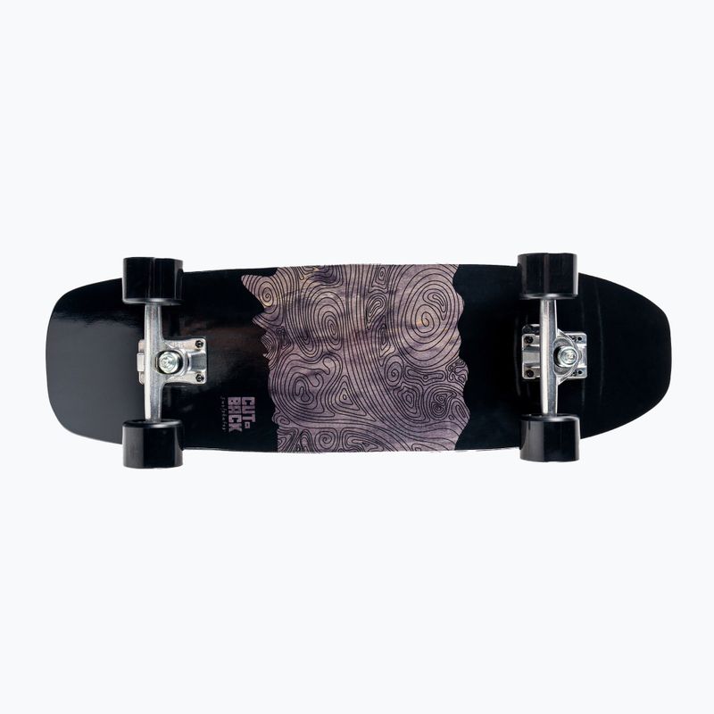 Surfskate CUTBACK Black Wave black 4