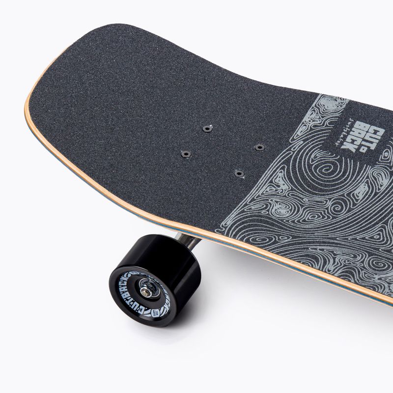 Surfskate CUTBACK Black Wave black 6