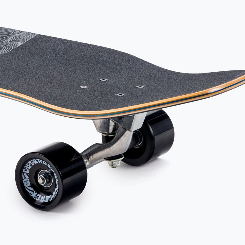 Surfskate CUTBACK Black Wave black 7