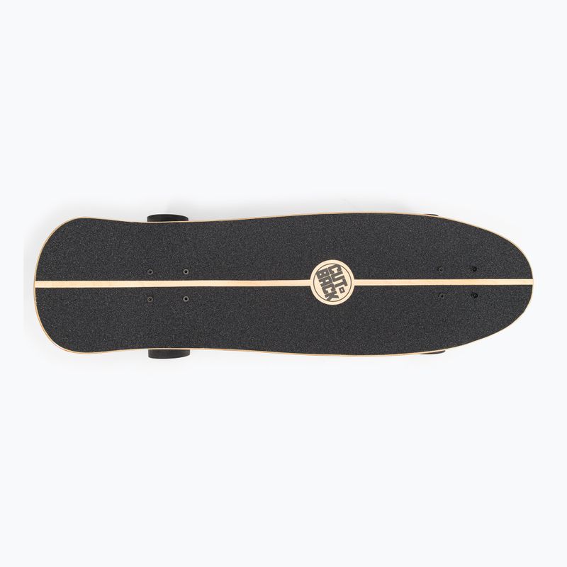 Surfskate скейтборд Cutback Neo Ripper 29" тъмносиньо-кафяв CUT-SUR-NRIP 4