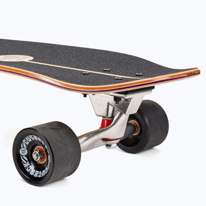 Surfskate скейтборд Cutback Neo Ripper 29" тъмносиньо-кафяв CUT-SUR-NRIP 6
