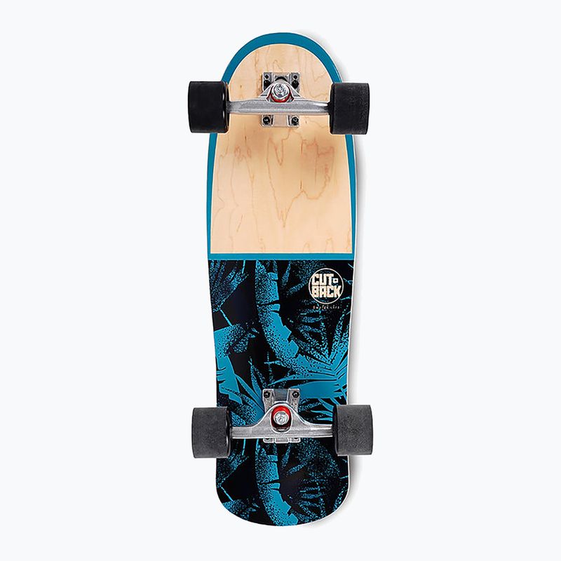 Surfskate скейтборд Cutback Neo Ripper 29" тъмносиньо-кафяв CUT-SUR-NRIP 7