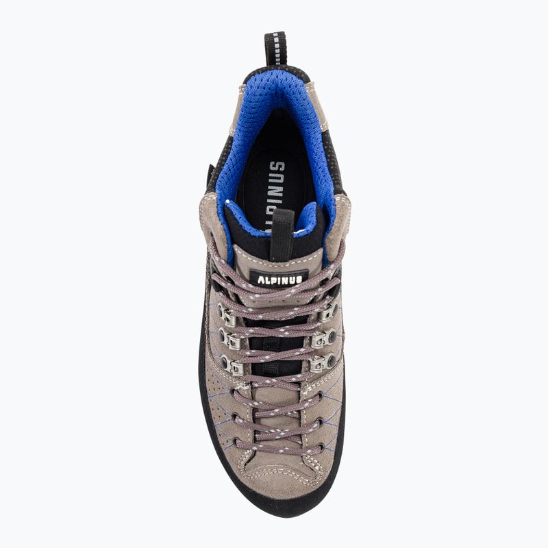 Дамски ботуши за трекинг Alpinus The Ridge Mid Pro anthracite/blue 6