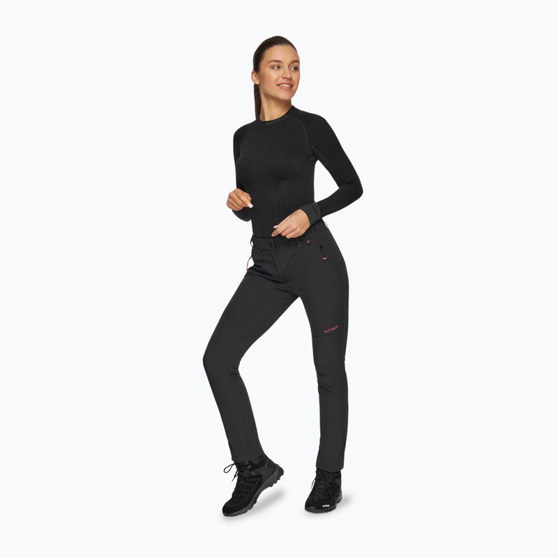Дамски панталони за трекинг Alpinus Marmore black 2