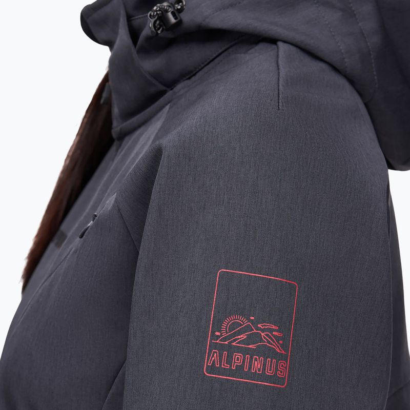 Дамско софтшел яке Alpinus Minthi graphite/black 4