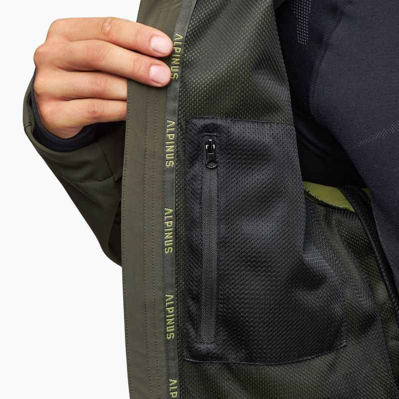 Alpinus Roignais Tactical мъжко софтшел яке маслинено зелено 5
