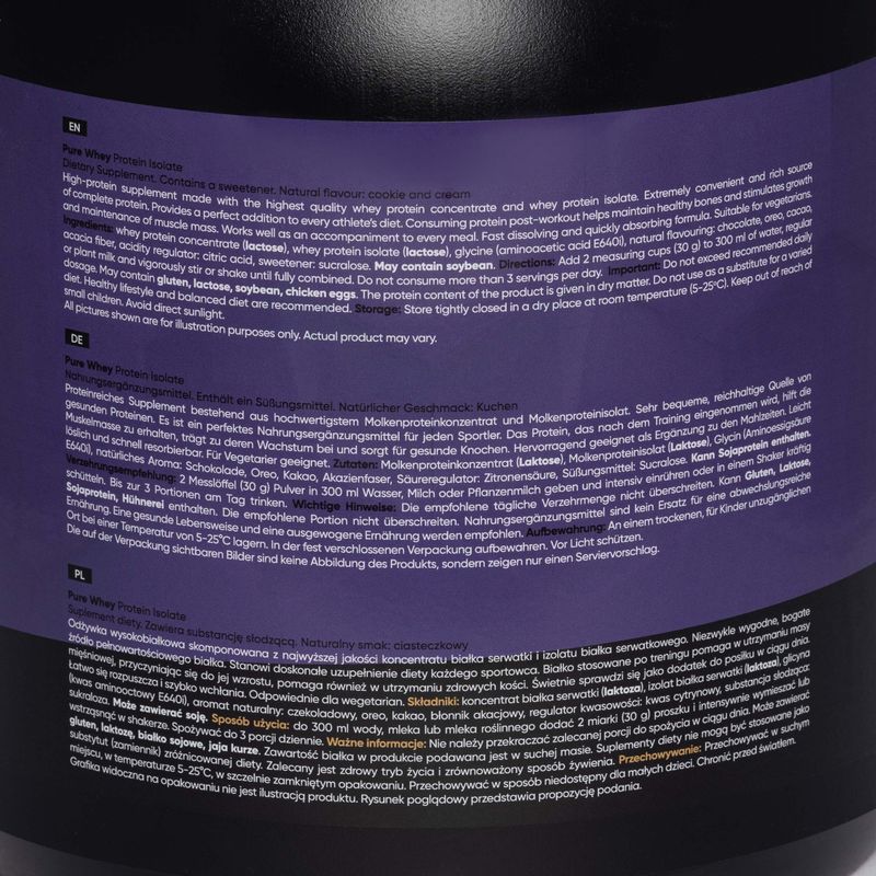 Pure Whey MONDOLAB Протеинов изолат 1,8kg ciastko MND006 2