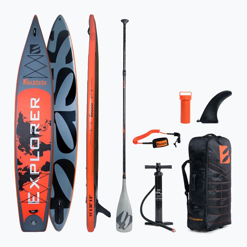 Bass SUP Explorer борд сив