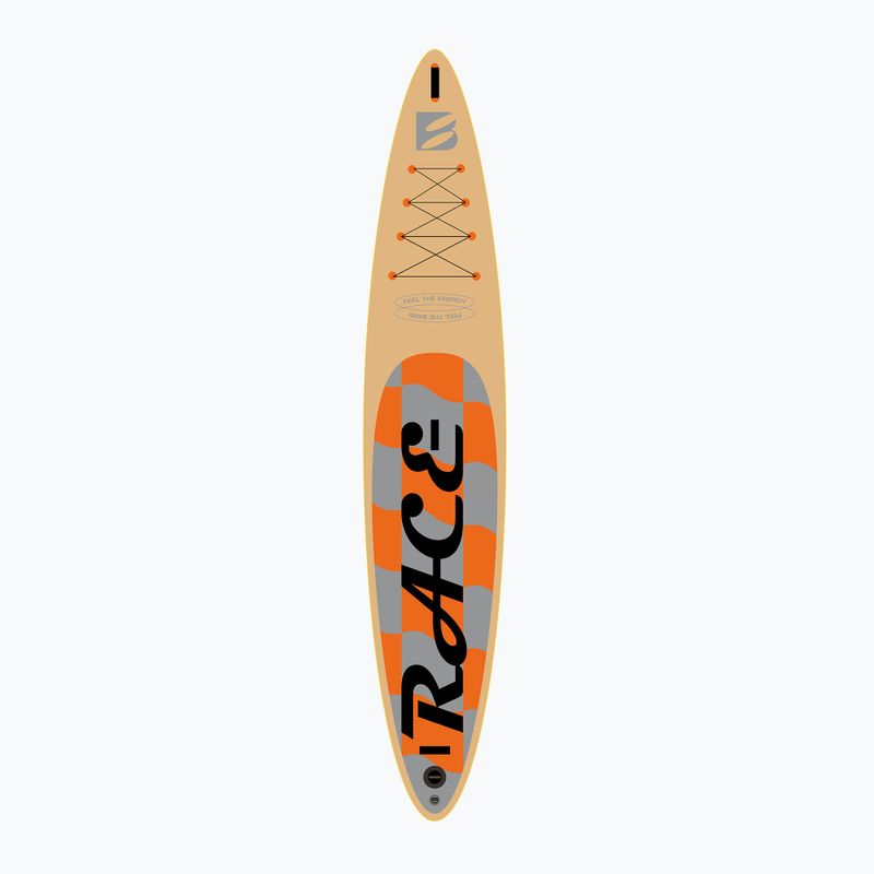 SUP дъска Bass Race 12'6" PRO + Extreme Pro M+ orange 2