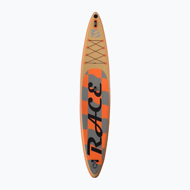 SUP дъска Bass Race 12'6" PRO + Extreme Pro L orange 2