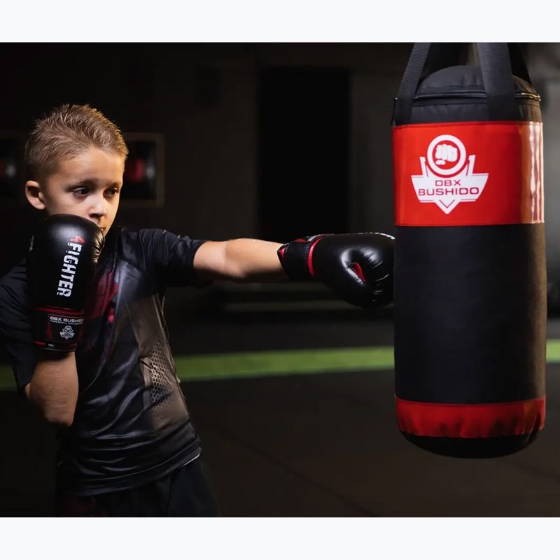 Детски боксов чувал DBX BUSHIDO Kids 60 cm red 14