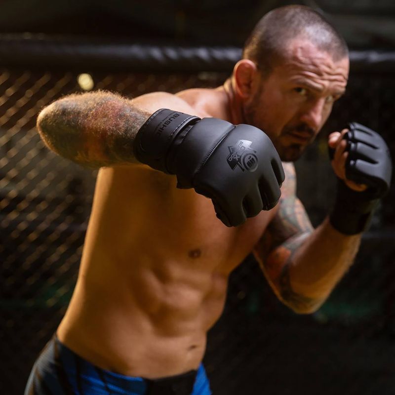 DBX BUSHIDO ММА граплинг ръкавици черни 20