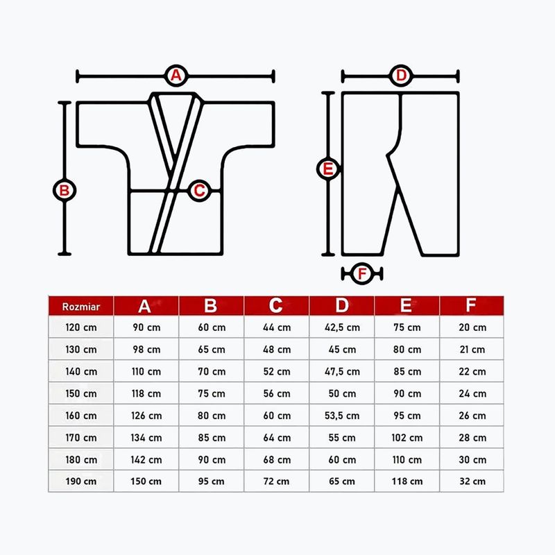 Кимоно за карате DBX BUSHIDO Kyokushin 10 oz white 19