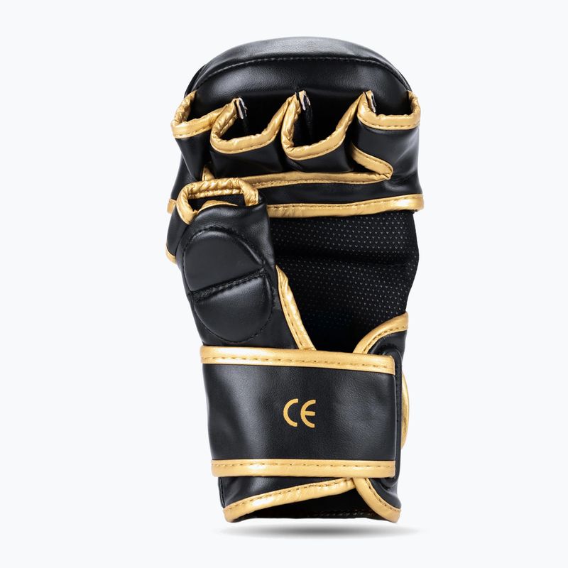 DBX BUSHIDO Master MMA граплинг ръкавици черни/златни 3