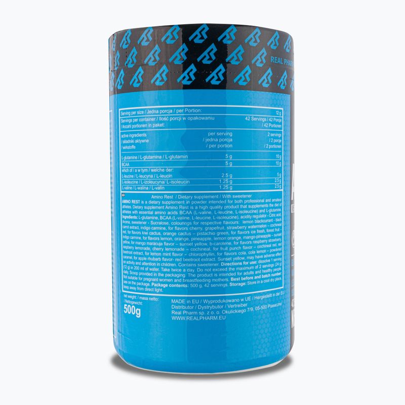 Amino Rest Real Pharm аминокиселини 500g портокал 666572 2