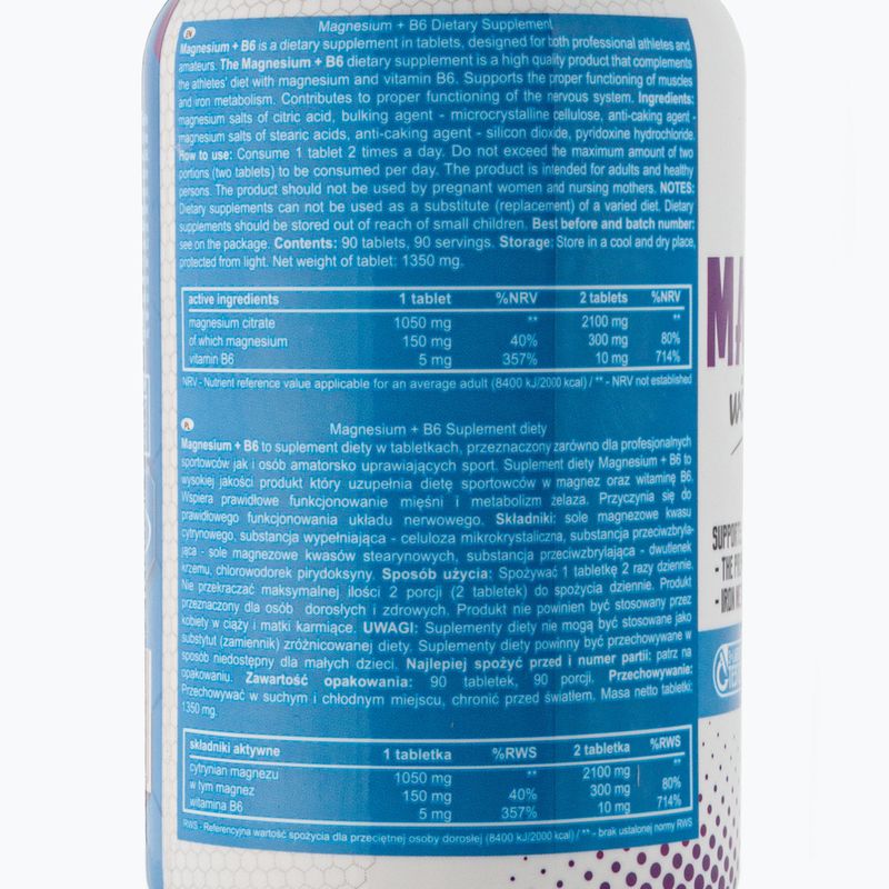 Magnez Real Pharm Magnesium+B6 90 таблетки 2