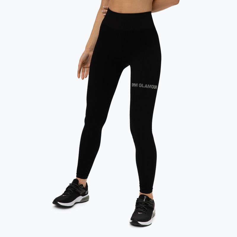 Дамски клинове Gym Glamour push up black 311